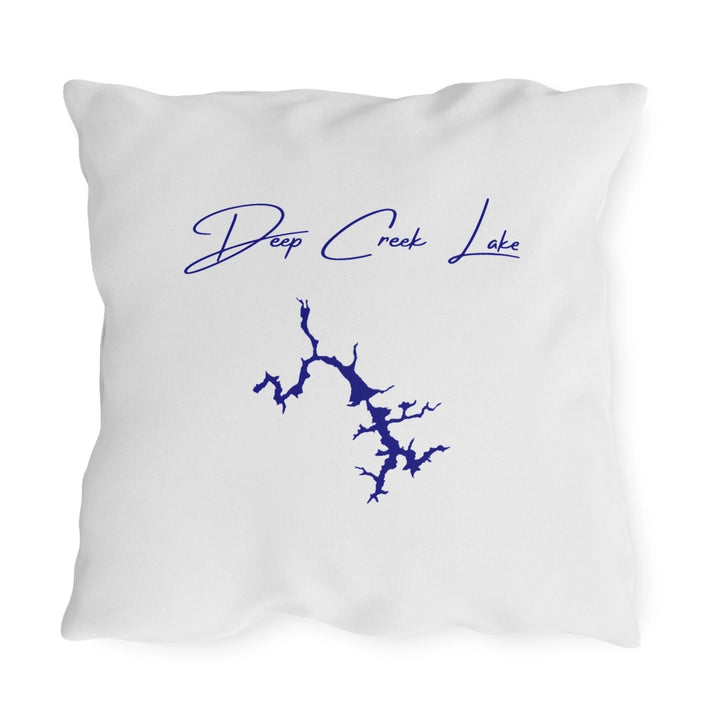 Maryland  Deep  Creek  Lake  Outdoor  Pillow  back  position  view  from  back  20  x  20.webp