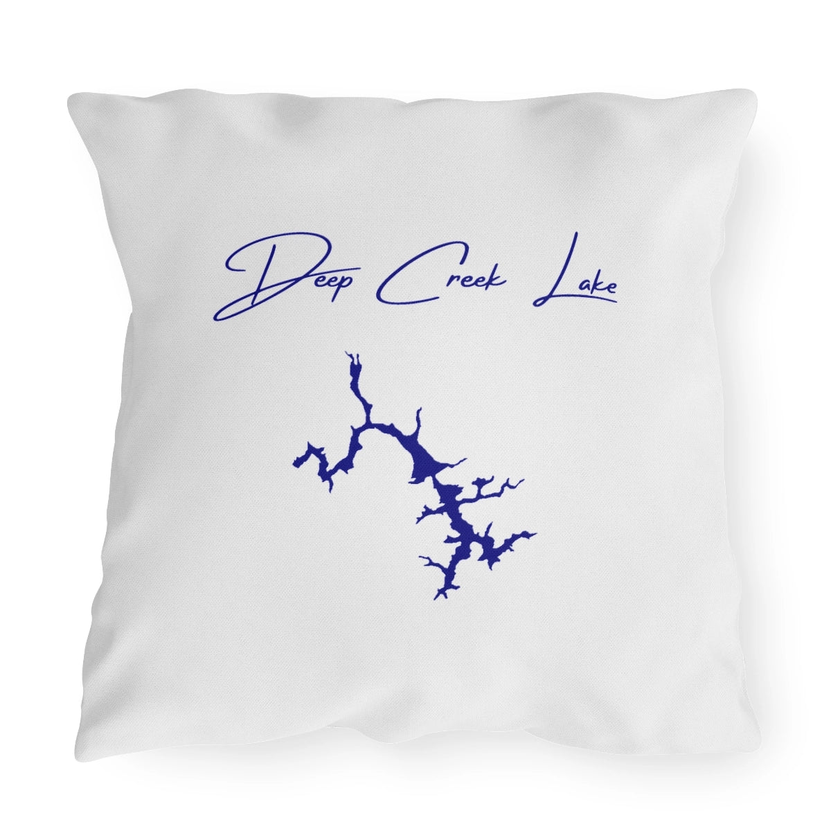 Maryland  Deep  Creek  Lake  Outdoor  Pillow  front  position  view  from  front  20  x  20.webp