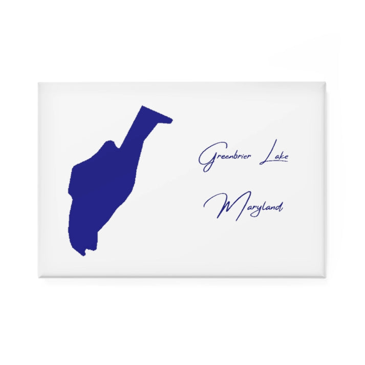 Maryland  Greenbrier  Lake  Magnet  front  position  view  from  front  2  x  3.webp
