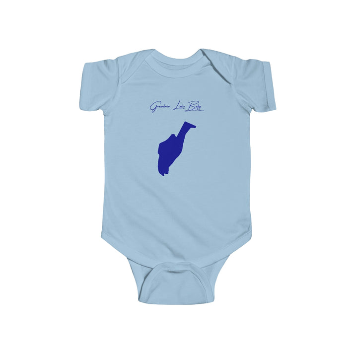 Maryland  Greenbrier  Lake  Onesie  front  position  view  from  front  light  blue.webp