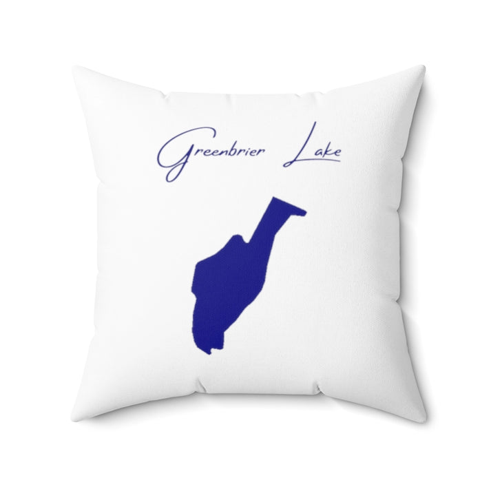 Maryland  Greenbrier  Lake  Pillow  front  position  view  from  front  20  x  20.webp