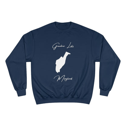 Maryland  Greenbrier  Lake  Sweatshirt  front  position  view  from  front  navy.webp