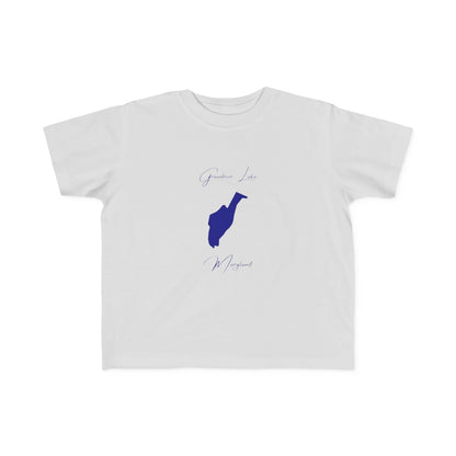 Maryland  Greenbrier  Lake  Toddler  T-shirt  front  position  view  from  front  silver.webp