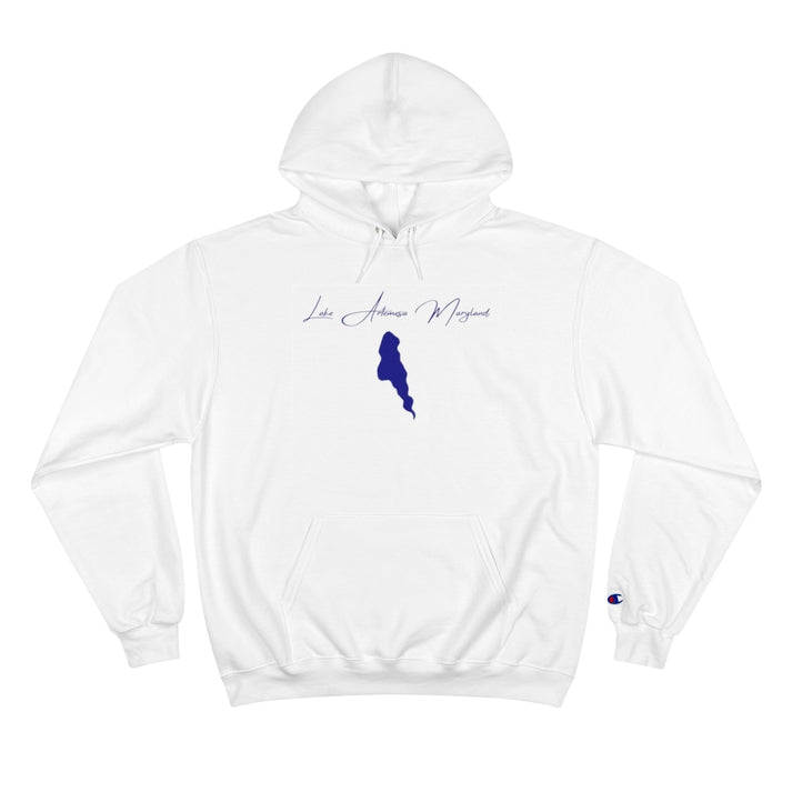 Maryland  Lake  Artemesia  Hoodie  front  position  view  from  front  white.webp