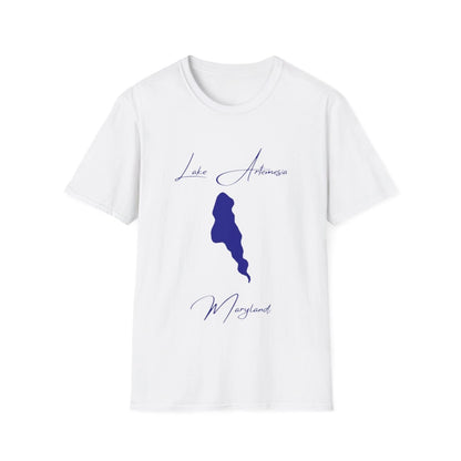 Maryland  Lake  Artemesia  T-shirt  front  position  view  from  front  white.webp