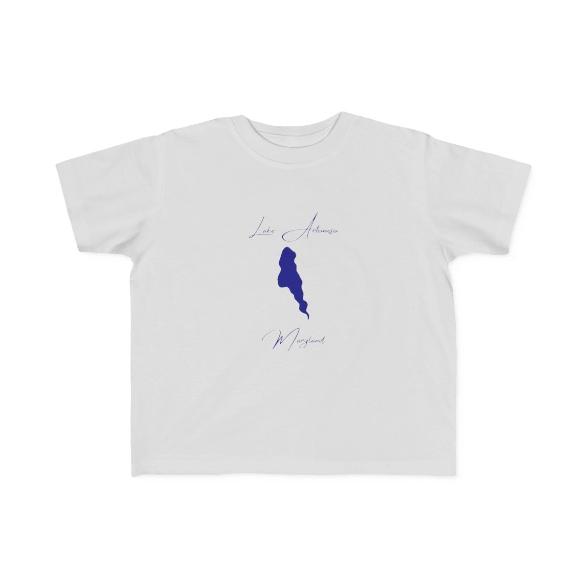 Maryland  Lake  Artemesia  Toddler  T-shirt  front  position  view  from  front  silver.webp
