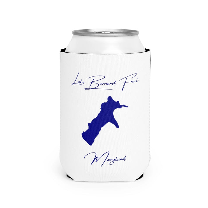 Maryland  Lake  Bernard  Frank  Can  Koozie  front  position  view  from  front-2  white.webp