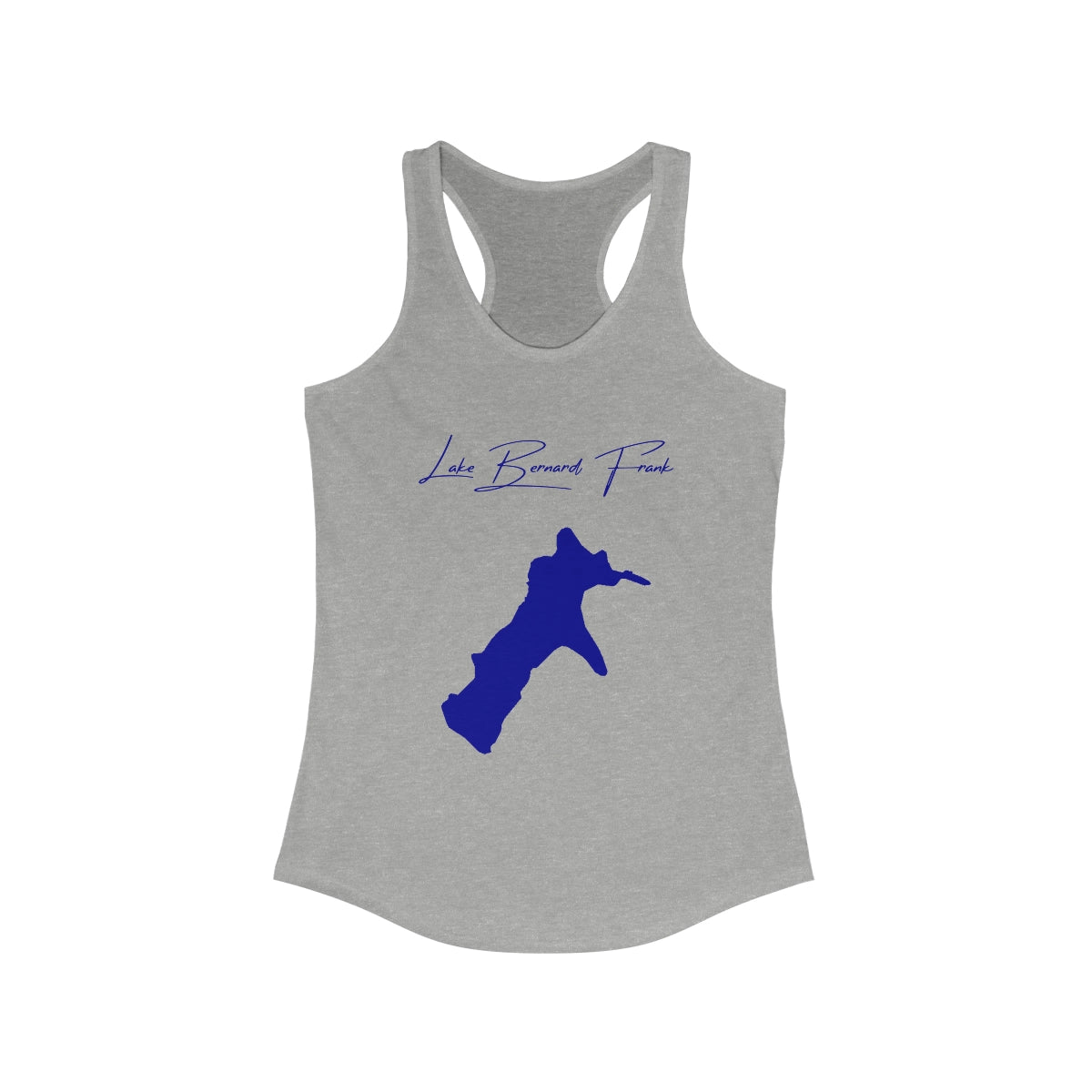 Maryland  Lake  Bernard  Frank  Racerback-Tank  front  position  view  from  front  heather  grey.webp