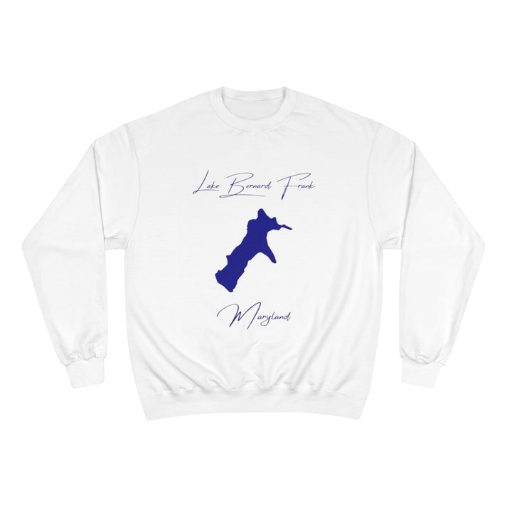 Maryland  Lake  Bernard  Frank  Sweatshirt  front  position  view  from  front  white.webp