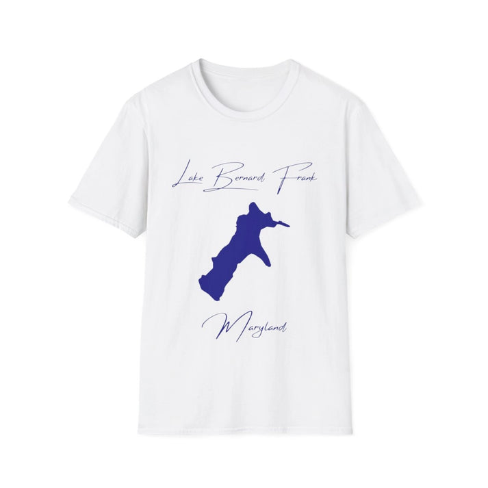 Maryland  Lake  Bernard  Frank  T-shirt  front  position  view  from  front  white.webp