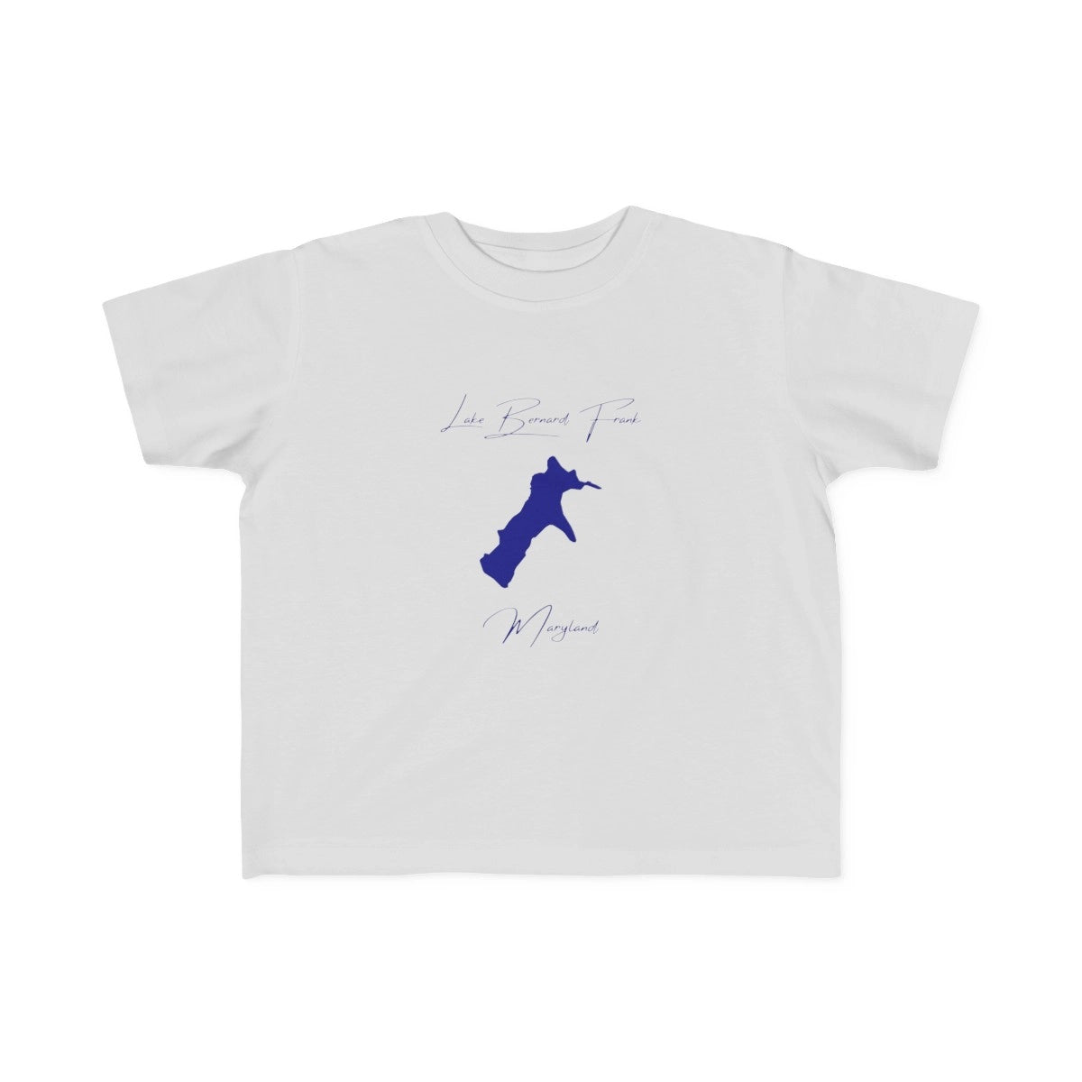 Maryland  Lake  Bernard  Frank  Toddler  T-shirt  front  position  view  from  front  silver.webp
