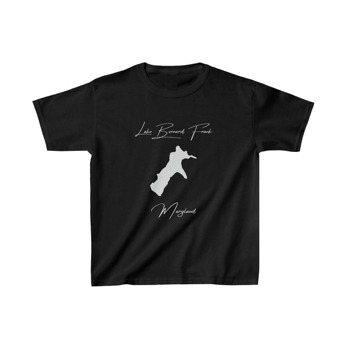 Maryland  Lake  Bernard  Frank  Youth  T-shirt  front  position  view  from  front  black.webp
