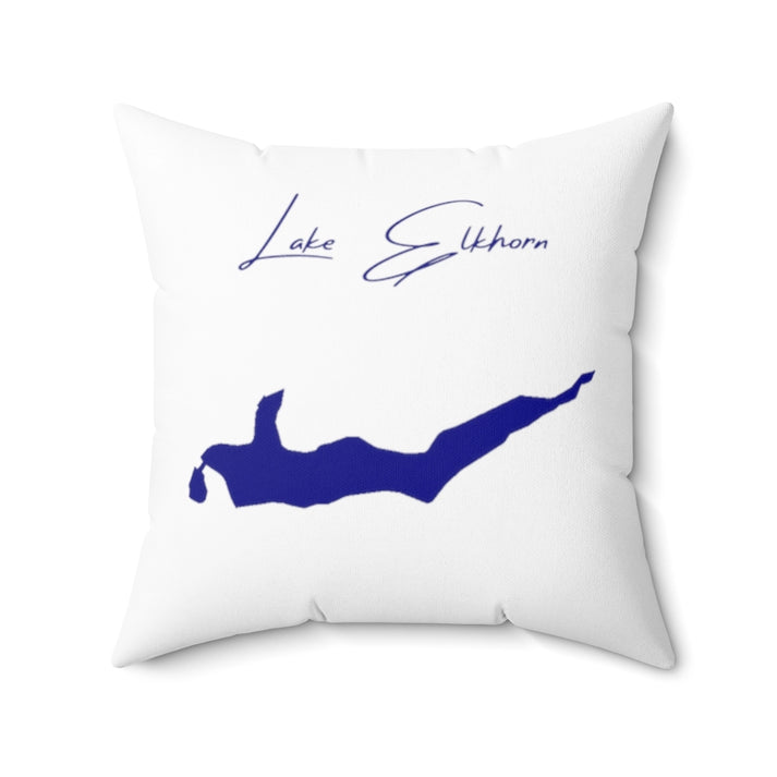 Maryland  Lake  Elkhorn  Pillow  front  position  view  from  back  20  x  20.webp