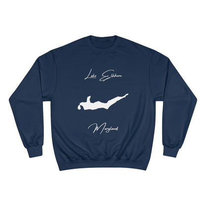 Maryland  Lake  Elkhorn  Sweatshirt  front  position  view  from  front  navy.webp