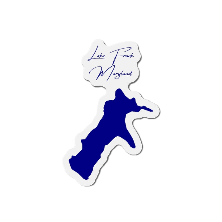 Maryland  Lake  Frank  Die  Cut  Magnet  front  position  view  from  front  4  x  4.webp