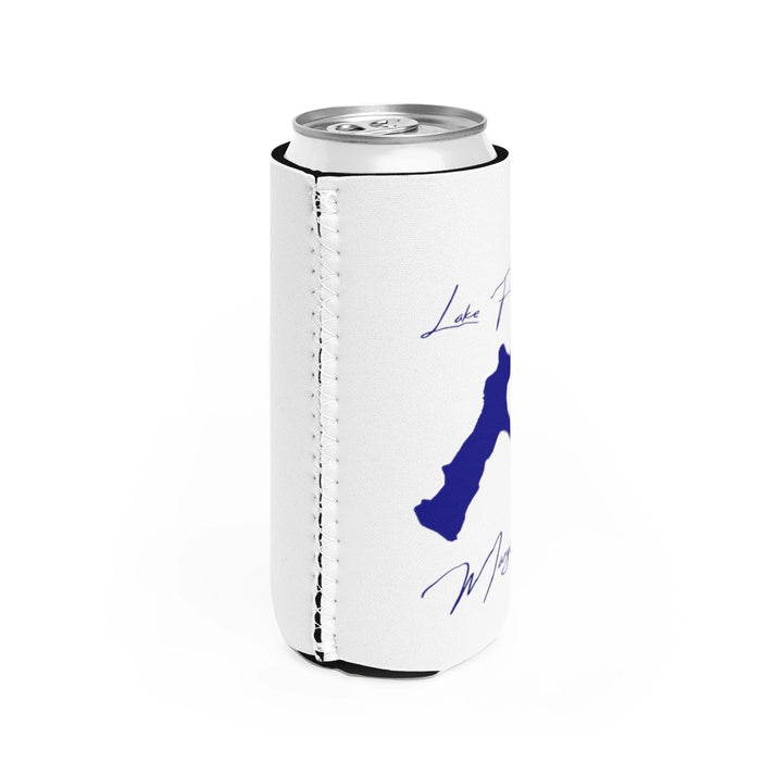 Maryland  Lake  Frank  Slim  Can  Koozie  all  position  view  from  right  white.webp