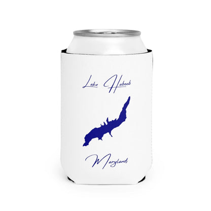 Maryland  Lake  Habeeb  Can  Koozie  front  position  view  from  front-2  white.webp