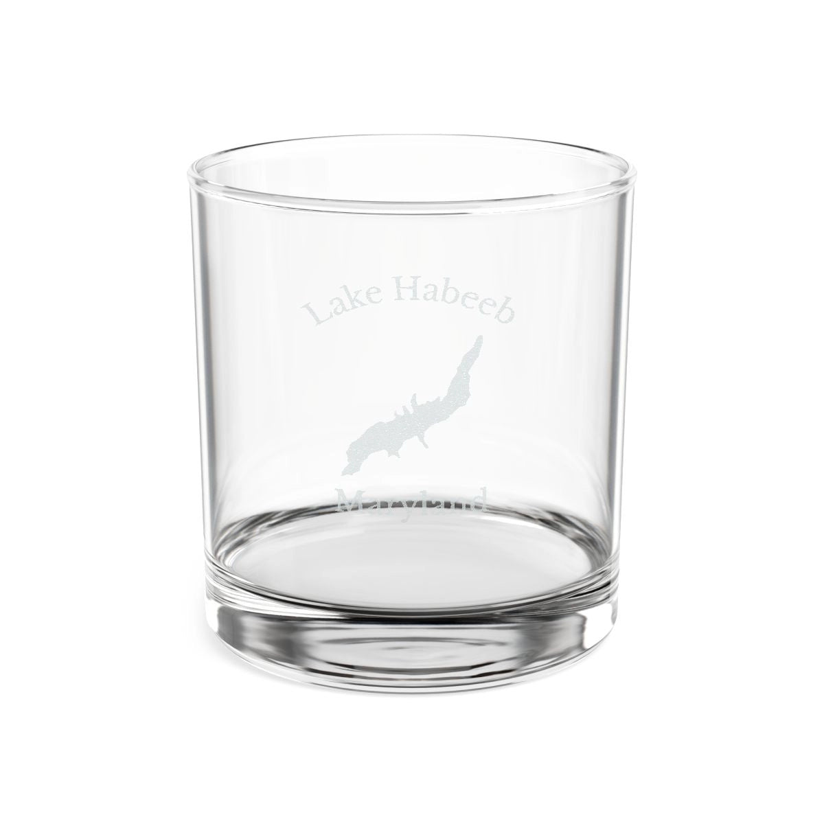 Maryland  Lake  Habeeb  Engraved  Whiskey  Glass  other  position  view  from  front  10.5oz.webp