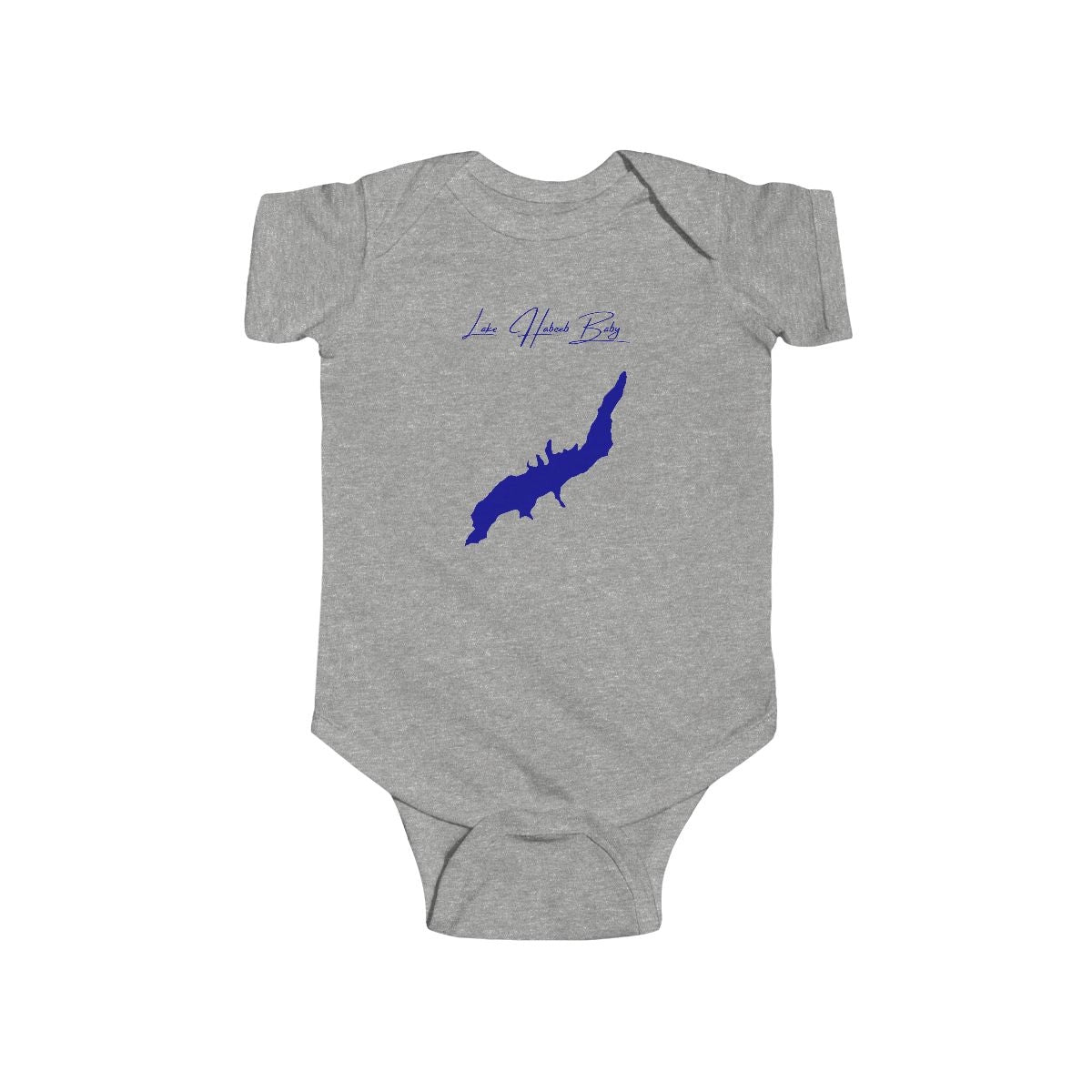Maryland  Lake  Habeeb  Onesie  front  position  view  from  front  heather.webp