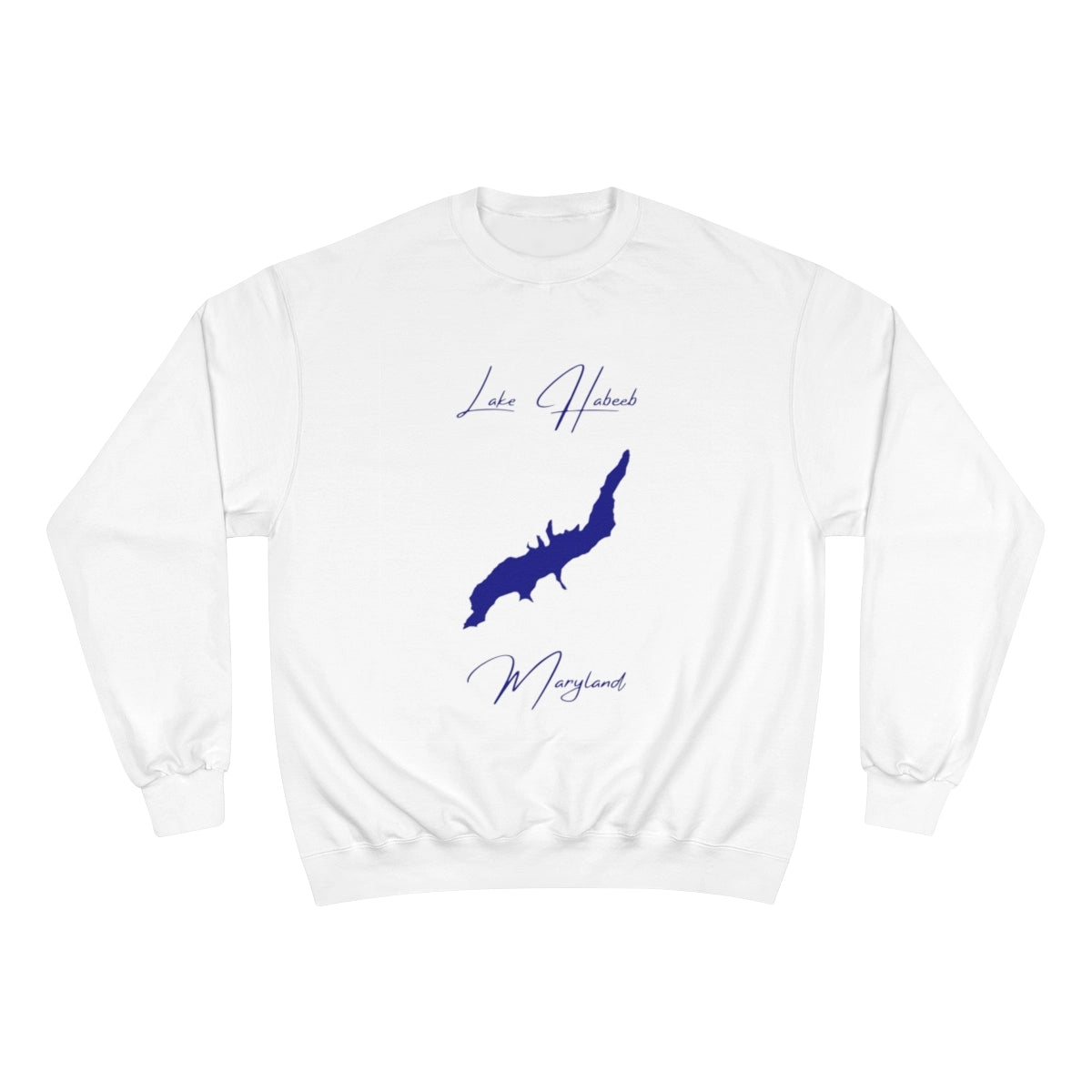 Maryland  Lake  Habeeb  Sweatshirt  front  position  view  from  front  white.webp