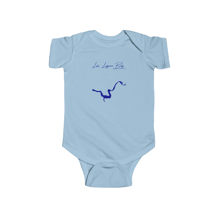 Maryland  Lake  Linganore  Onesie  front  position  view  from  front  light  blue.webp