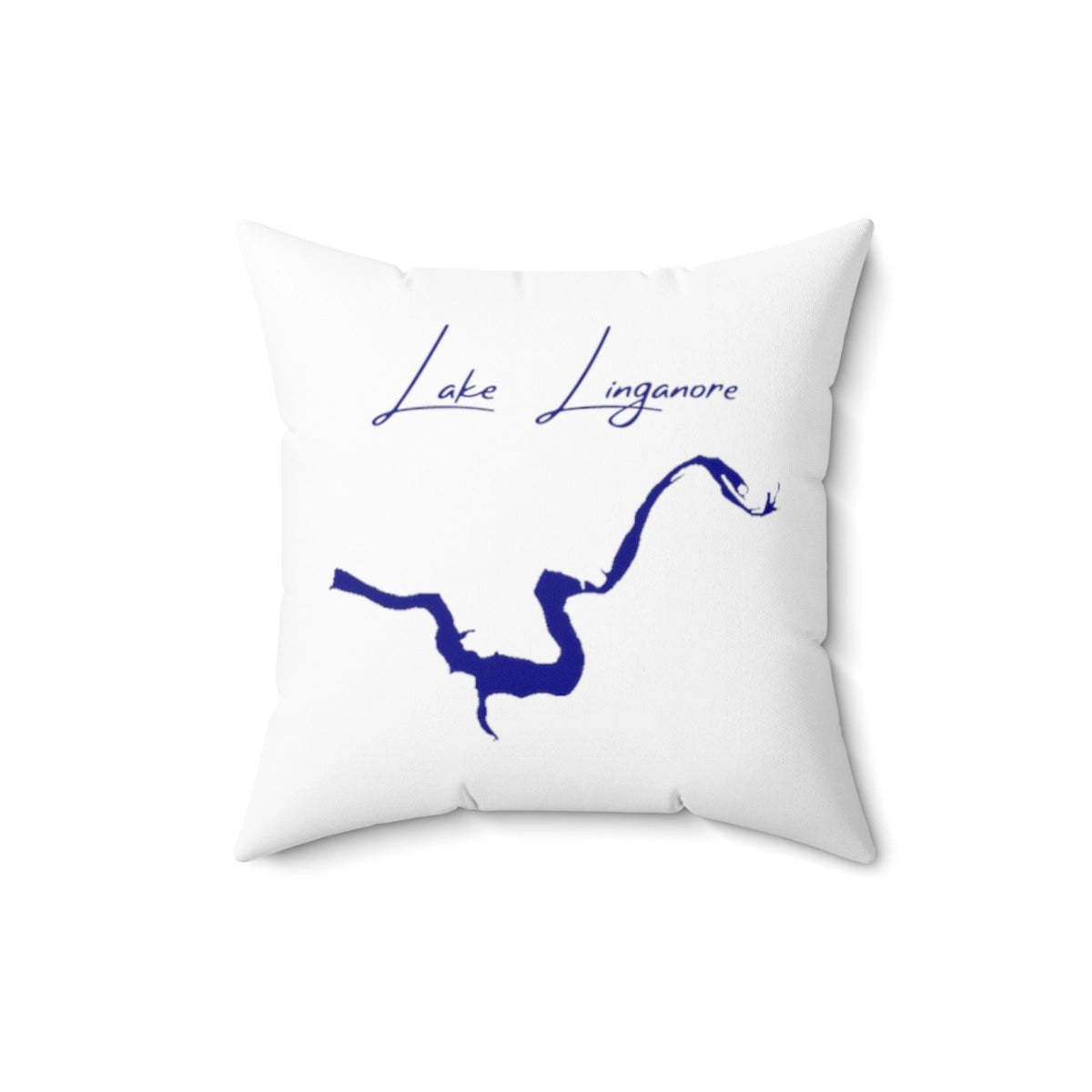 Maryland  Lake  Linganore  Pillow  front  position  view  from  front  16  x  16.webp