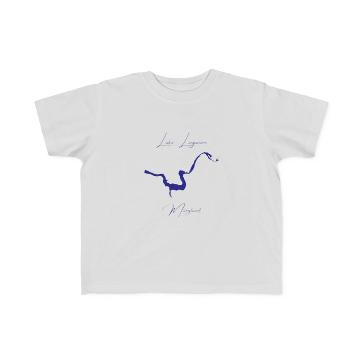 Maryland  Lake  Linganore  Toddler  T-shirt  front  position  view  from  front  silver.webp