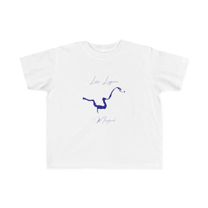 Maryland  Lake  Linganore  Toddler  T-shirt  front  position  view  from  front  white.webp