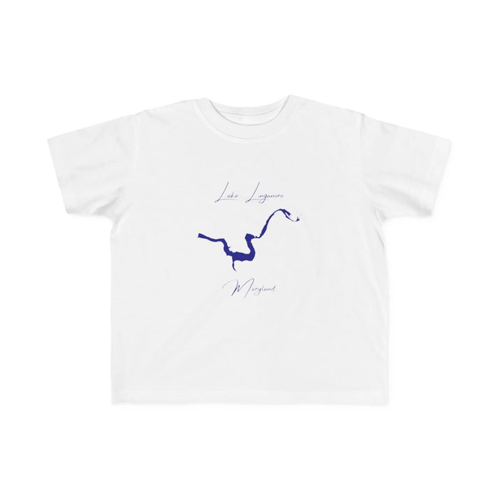 Maryland  Lake  Linganore  Toddler  T-shirt  front  position  view  from  front  white.webp