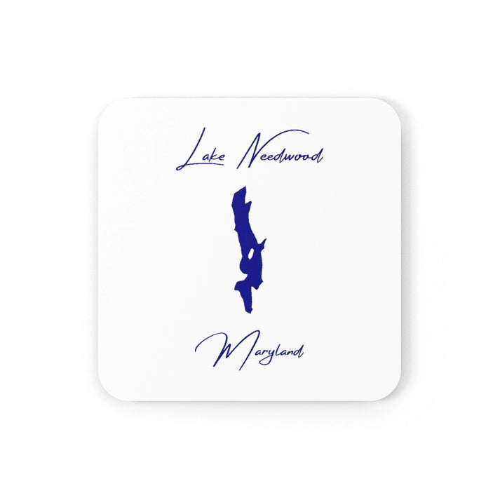 Maryland  Lake  Needwood  Coaster  Set  front  position  view  from  front  3.75  x  3.75.webp