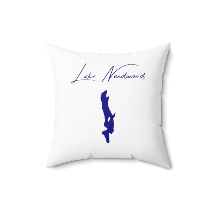 Maryland  Lake  Needwood  Pillow  front  position  view  from  front  16  x  16.webp