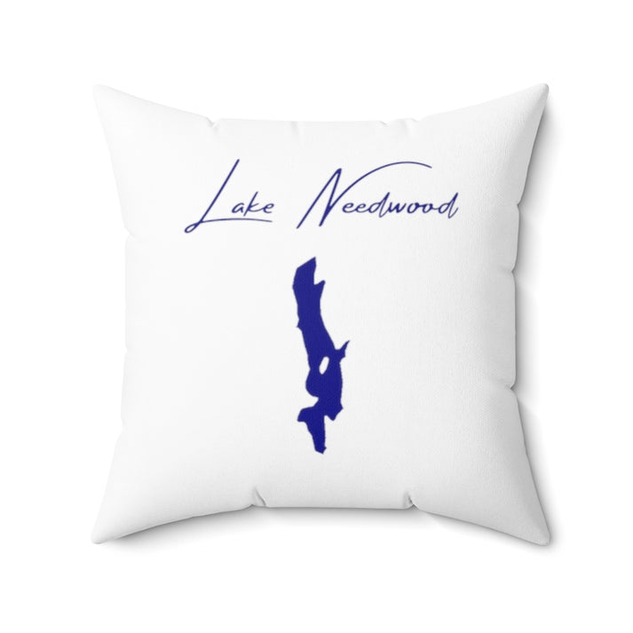 Maryland  Lake  Needwood  Pillow  front  position  view  from  front  20  x  20.webp