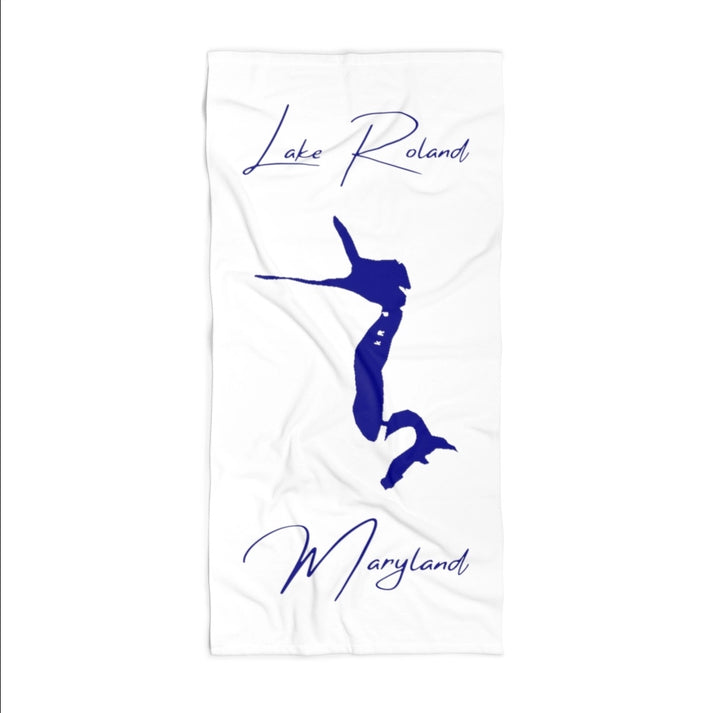 Maryland  Lake  Roland  Beach  Towel  front  position  view  from  front  36  x  72.webp