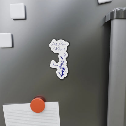 Maryland  Liberty  Reservoir  Die  Cut  Magnet  front  position  view  from  context-1  4  x  4.webp