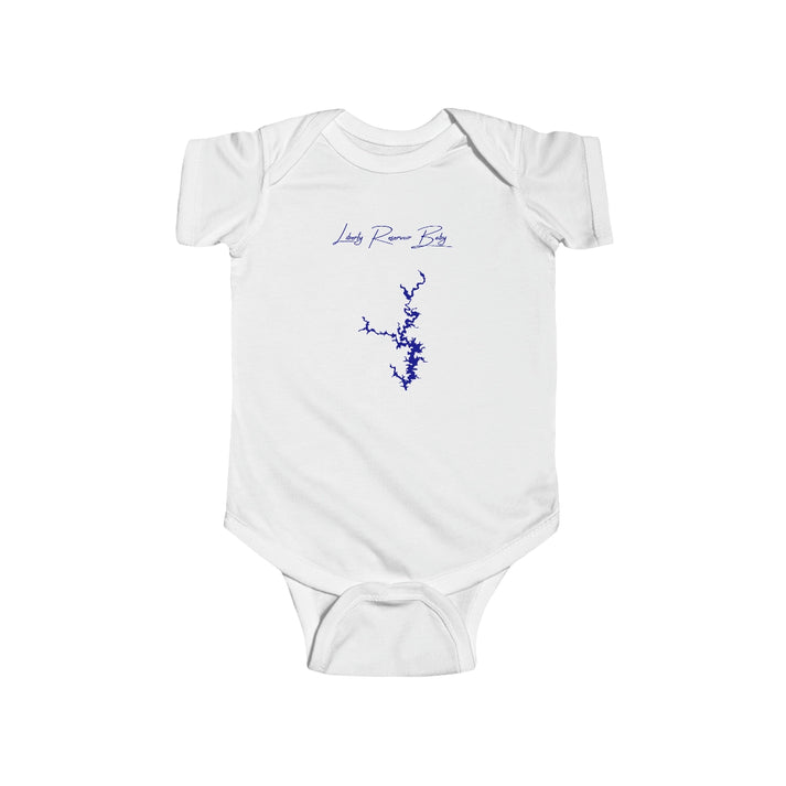 Maryland  Liberty  Reservoir  Onesie  front  position  view  from  front  white.webp