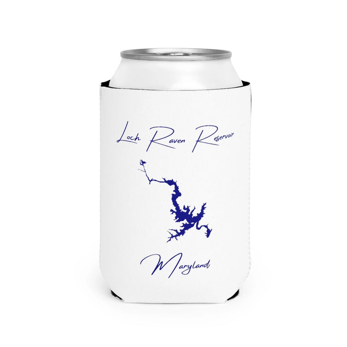 Maryland  Loch  Raven  Reservoir  Can  Koozie  front  position  view  from  front-2  white.webp