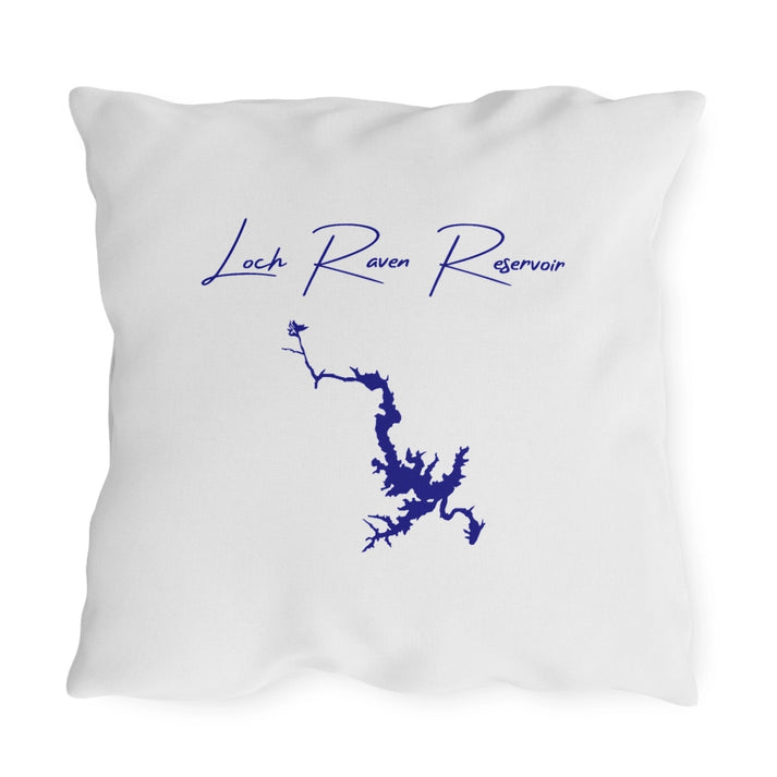 Maryland  Loch  Raven  Reservoir  Outdoor  Pillow  back  position  view  from  back  20  x  20.webp