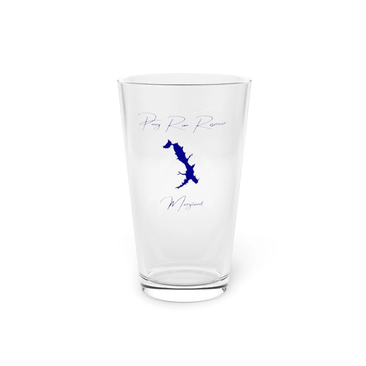 Maryland  Piney  Run  Reservoir  16oz  Pint  Glass  front  position  view  from  front  16oz.webp