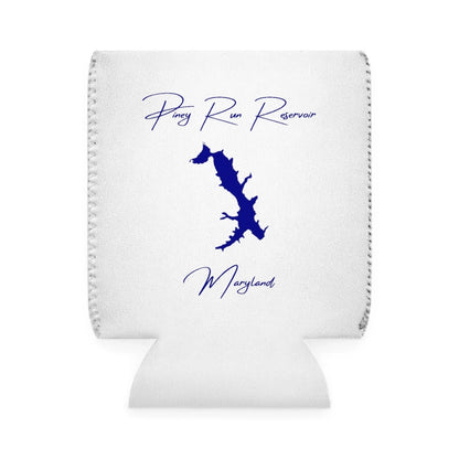 Maryland  Piney  Run  Reservoir  Can  Koozie  front  position  view  from  front-1  white.webp