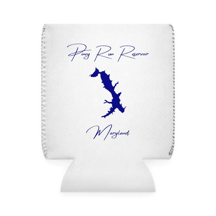 Maryland  Piney  Run  Reservoir  Can  Koozie  front  position  view  from  front-1  white.webp