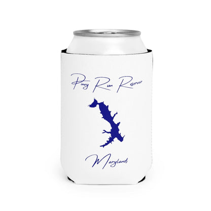 Maryland  Piney  Run  Reservoir  Can  Koozie  front  position  view  from  front-2  white.webp