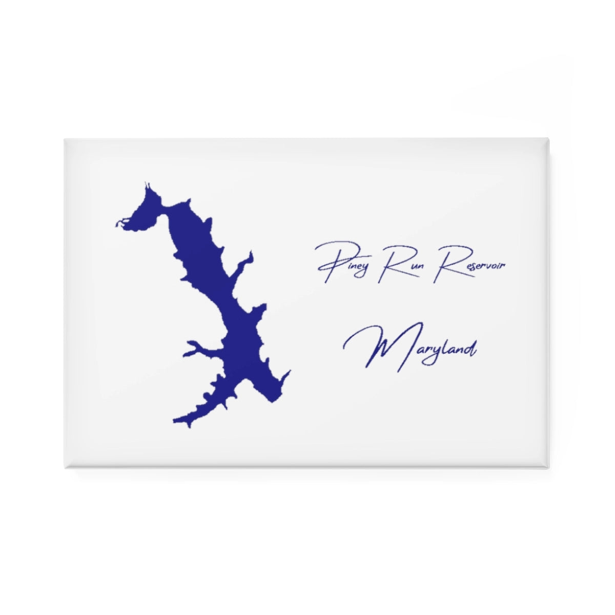 Maryland  Piney  Run  Reservoir  Magnet  front  position  view  from  front  2  x  3.webp