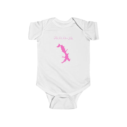 Maryland  Piney  Run  Reservoir  Onesie  front  position  view  from  front  white.webp