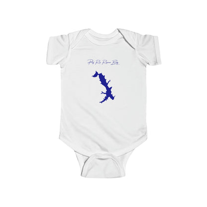 Maryland  Piney  Run  Reservoir  Onesie  front  position  view  from  front  white.webp