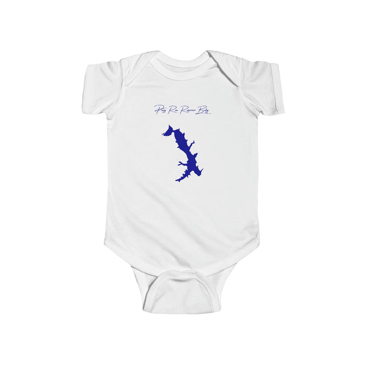 Maryland  Piney  Run  Reservoir  Onesie  front  position  view  from  front  white.webp