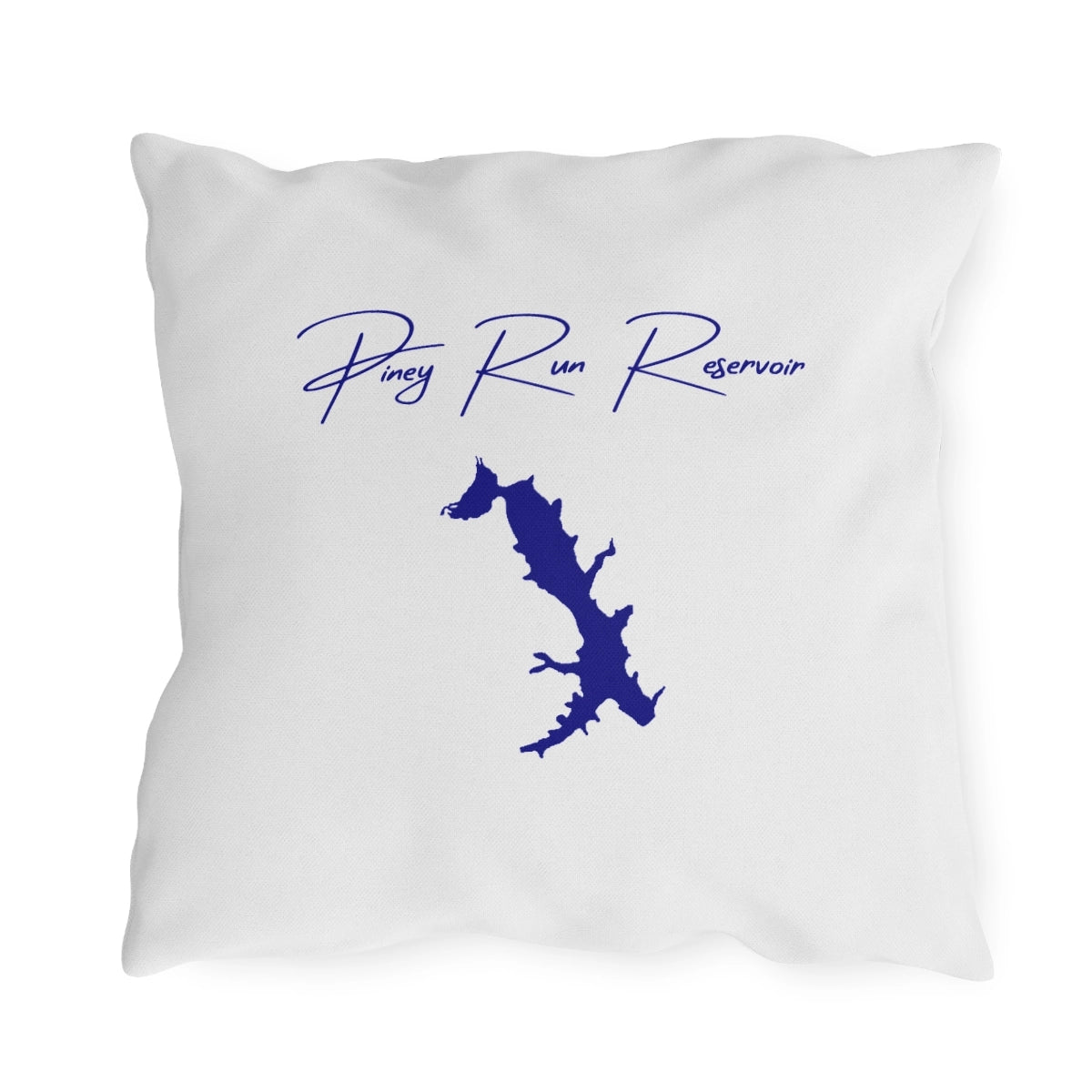Maryland  Piney  Run  Reservoir  Outdoor  Pillow  back  position  view  from  back  18  x  18.webp