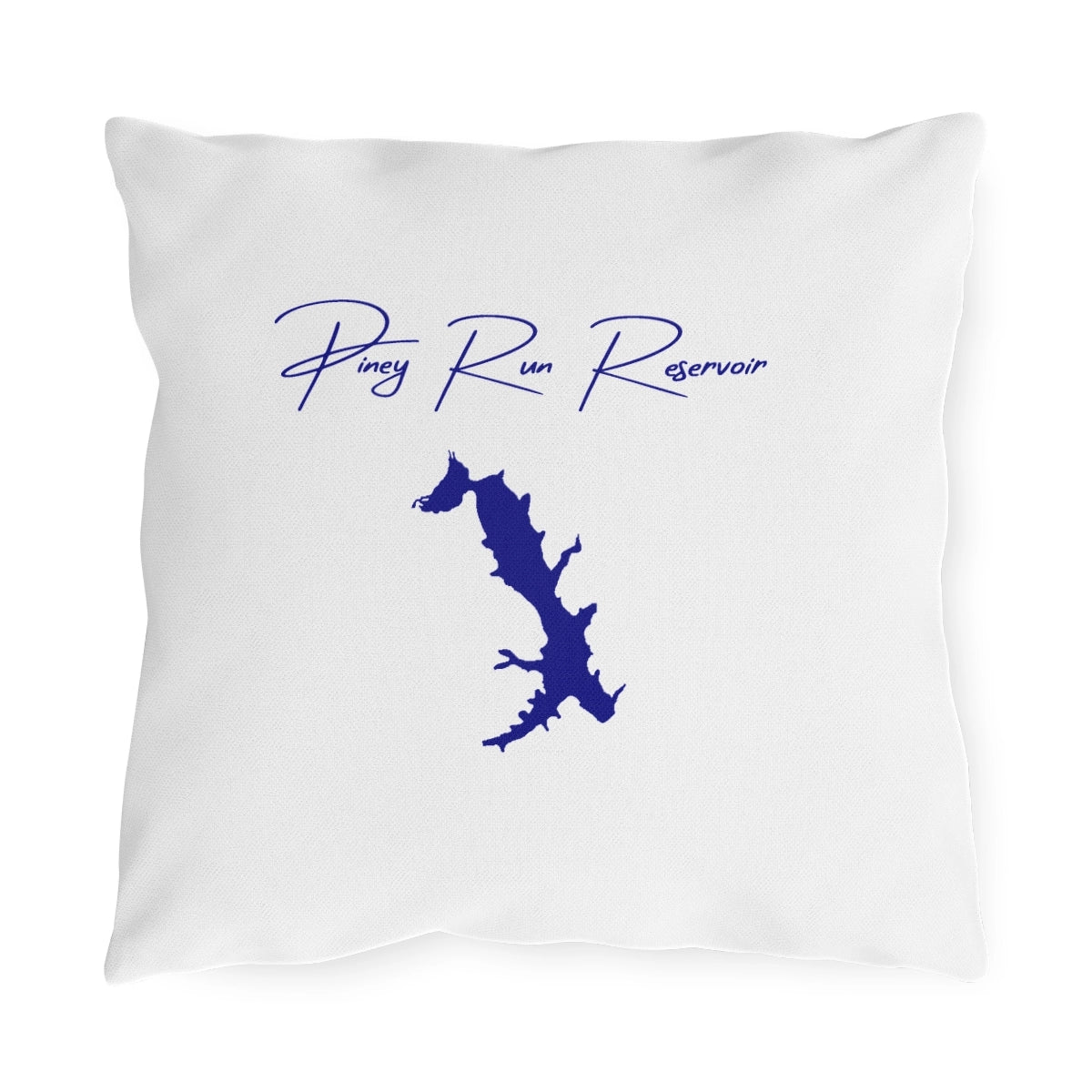 Maryland  Piney  Run  Reservoir  Outdoor  Pillow  front  position  view  from  front  16  x  16.webp