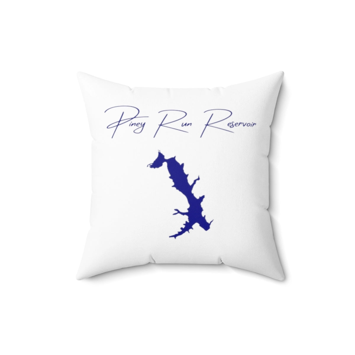 Maryland  Piney  Run  Reservoir  Pillow  front  position  view  from  front  16  x  16.webp