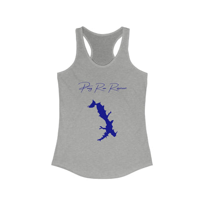 Maryland  Piney  Run  Reservoir  Racerback-Tank  front  position  view  from  front  heather  grey.webp