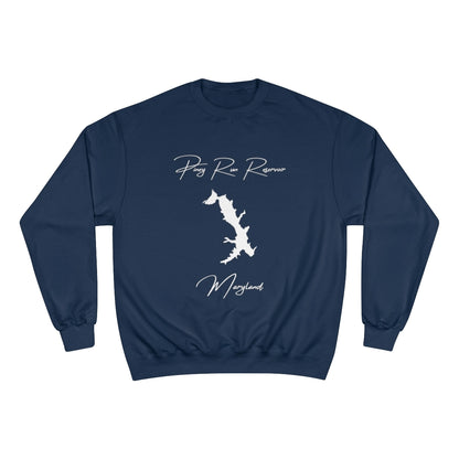 Maryland  Piney  Run  Reservoir  Sweatshirt  front  position  view  from  front  navy.webp